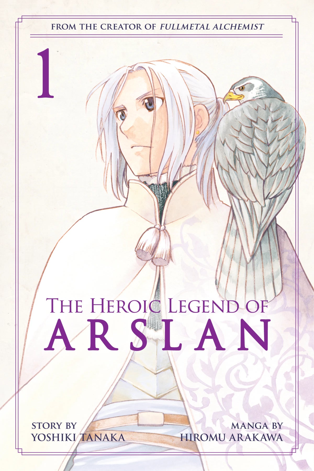 The Heroic Legend of Arslan Vol. 1 English Manga Paperback book cover