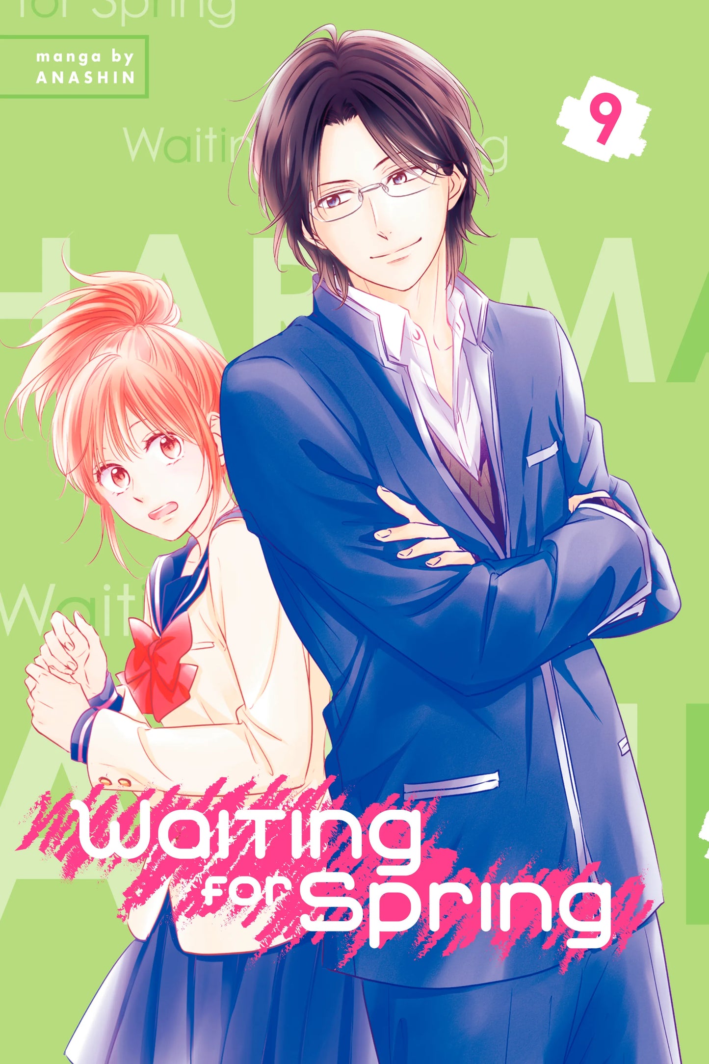 Waiting for Spring Vol. 8 English Manga Paperback book cover