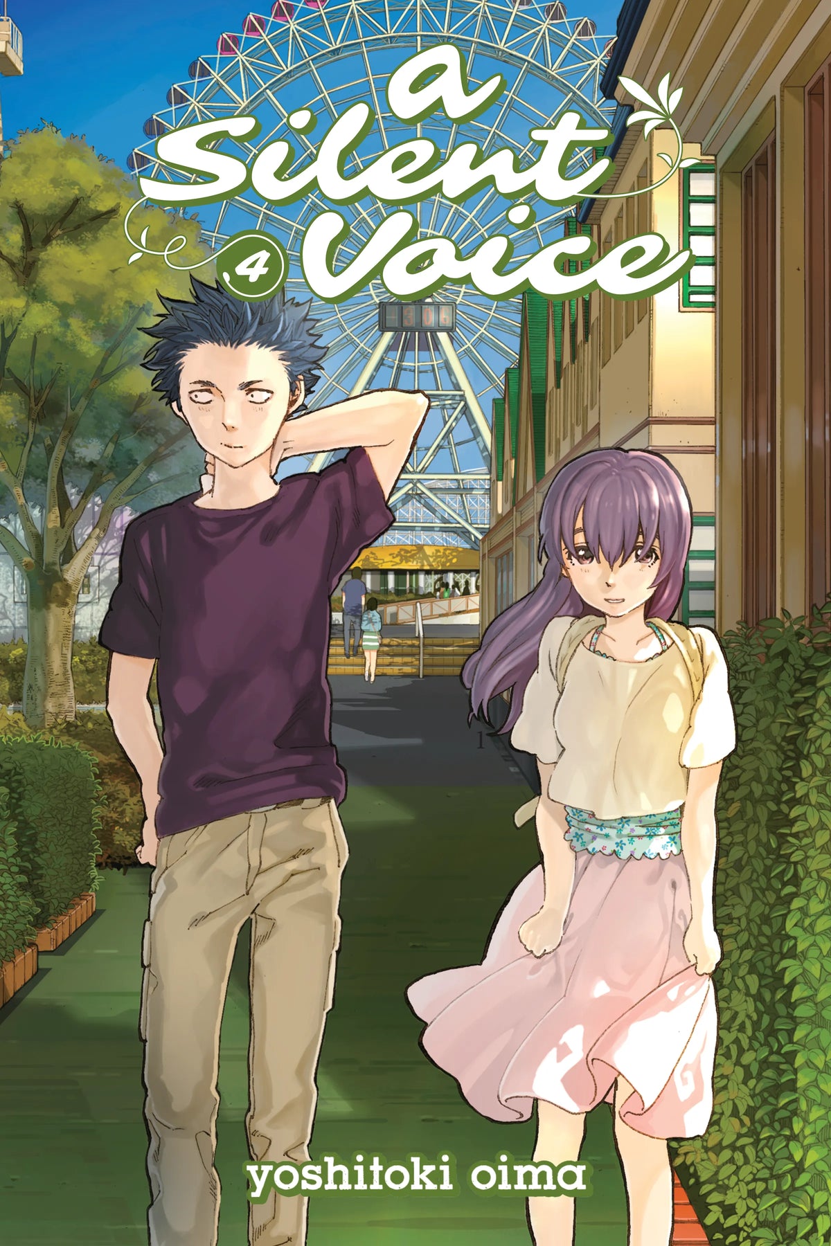 A Silent Voice Vol. 3 English Manga Paperback book cover