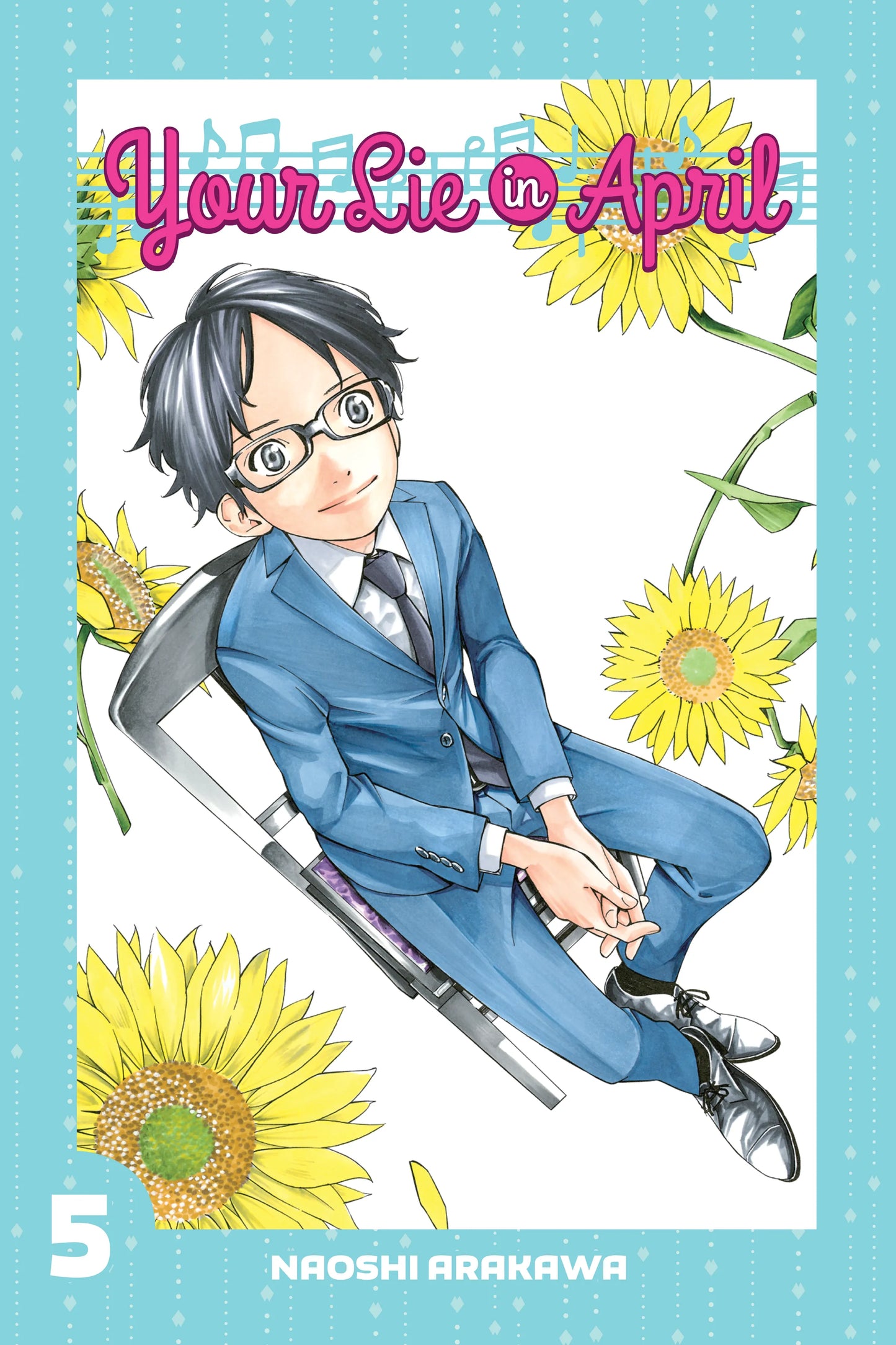 Your Lie in April Vol. 4 English Manga Paperback book cover