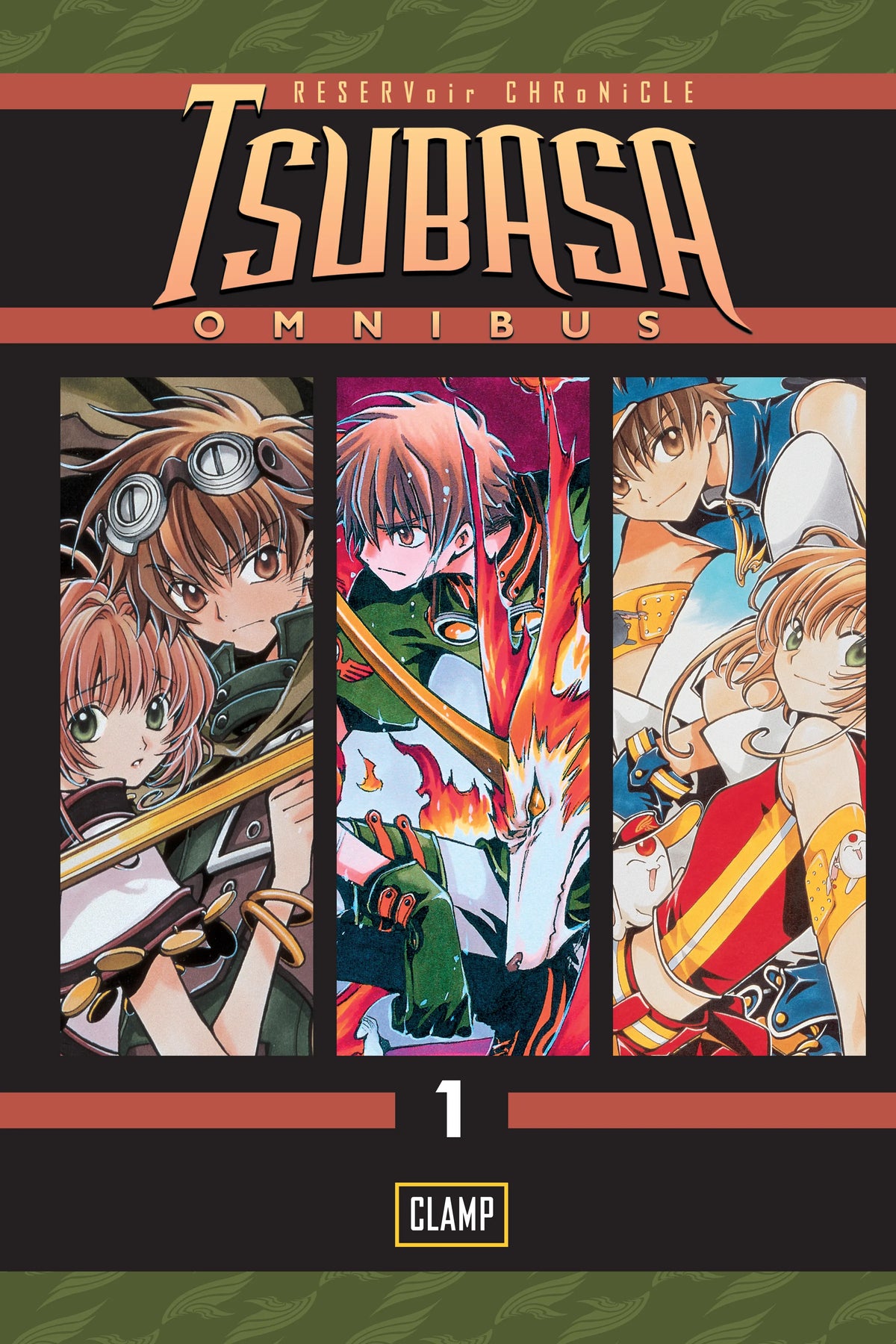 Tsubasa Omnibus Vol. 1 English Manga Paperback book cover