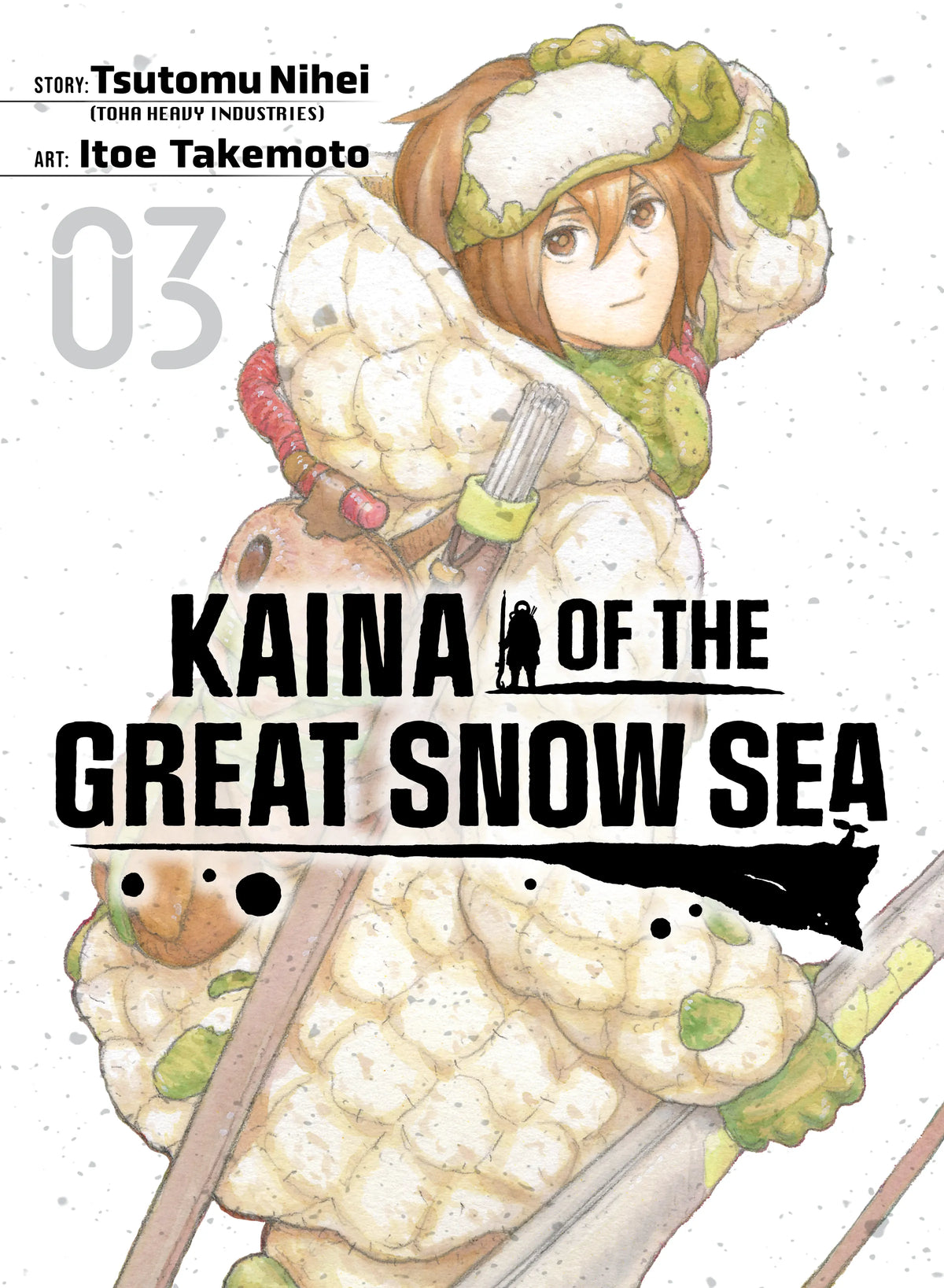 Kaina of the Great Snow Sea Vol. 2 English Manga Paperback book cover