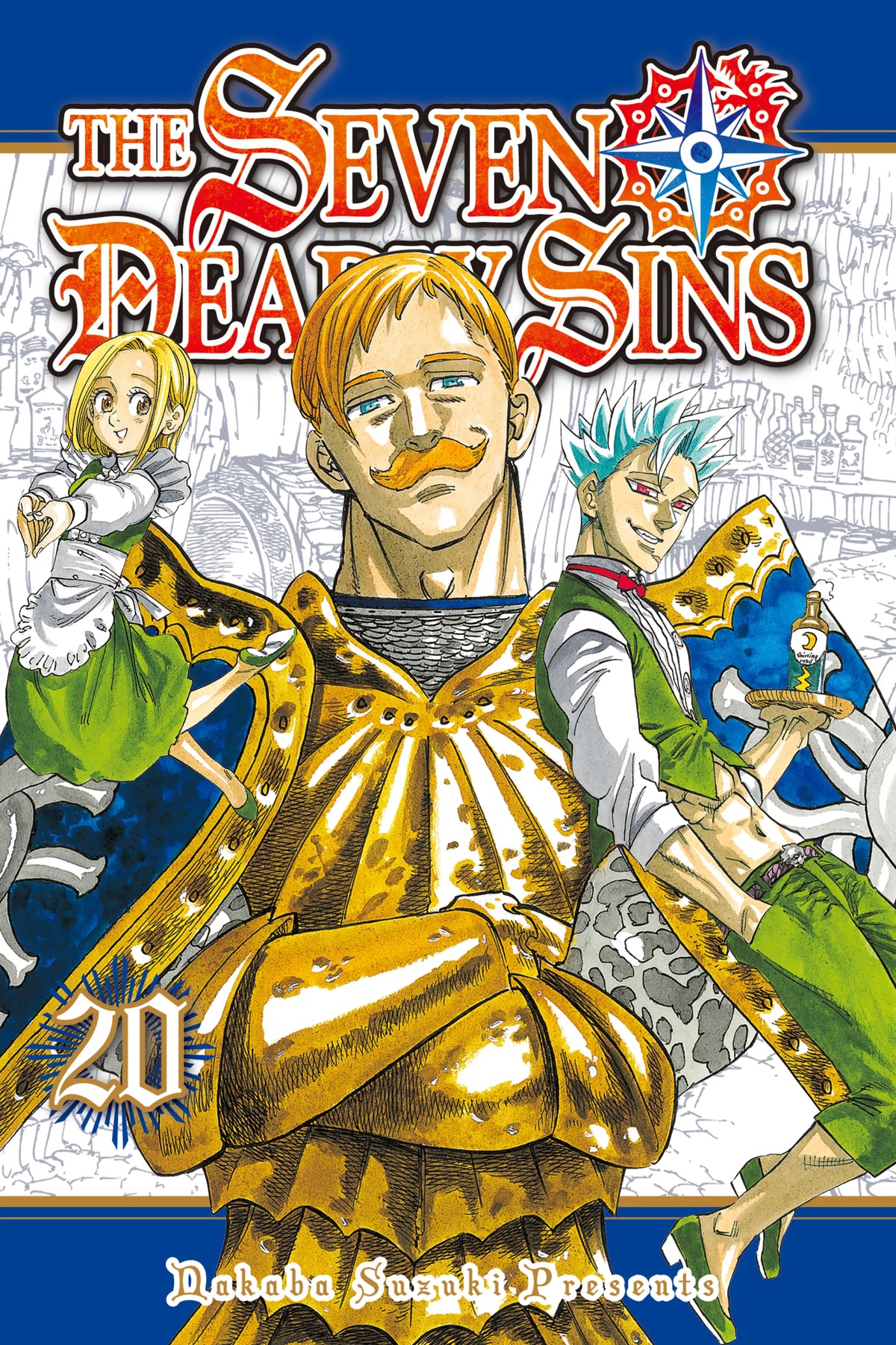 The Seven Deadly Sins Vol. 19 English Manga Paperback book cover