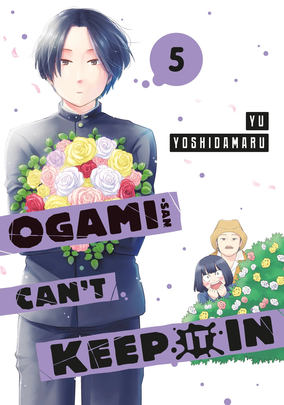 Ogami-san Can't Keep It In Vol. 4 English Manga Paperback book cover