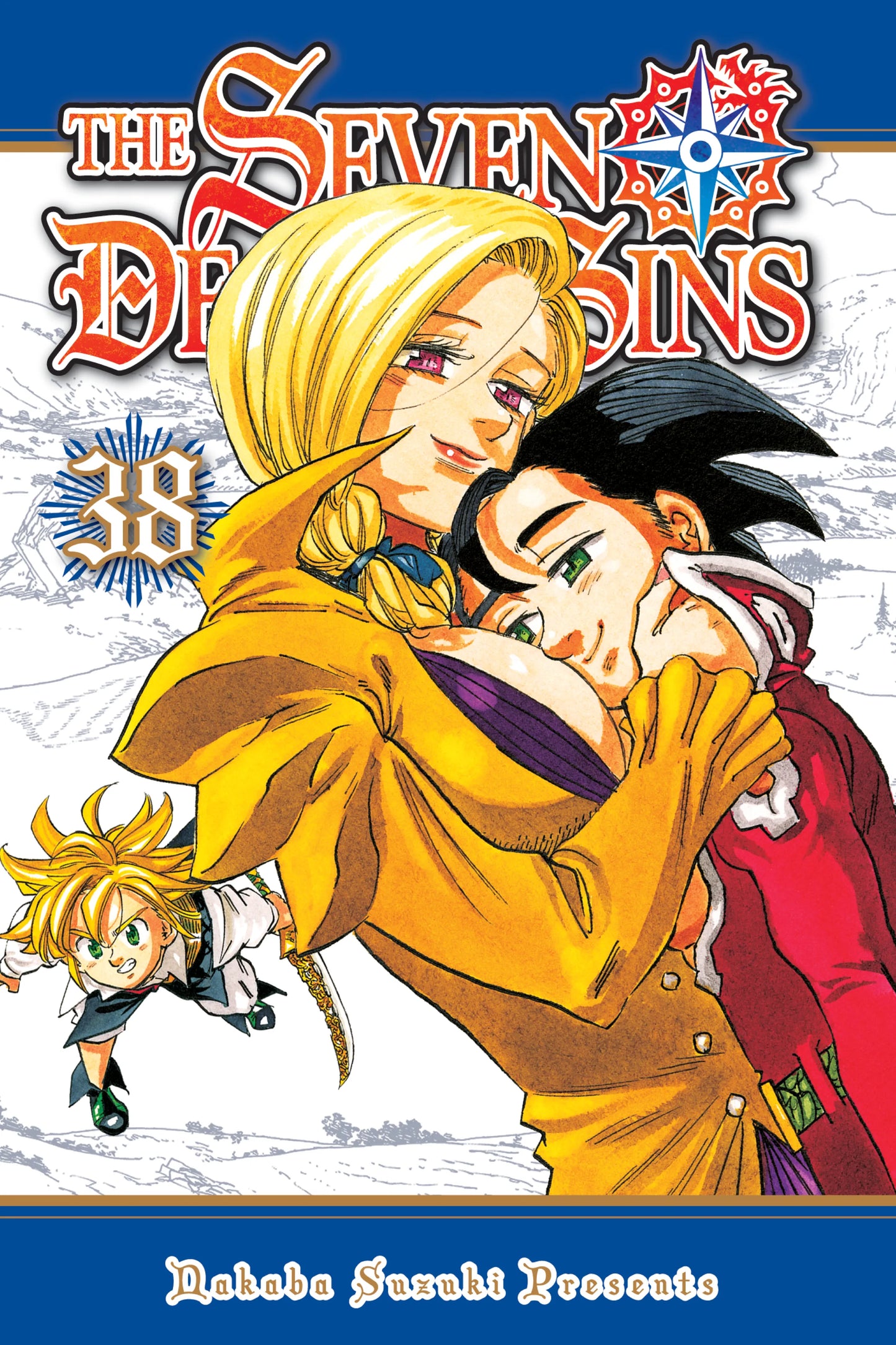 The Seven Deadly Sins Vol. 37 English Manga Paperback book cover