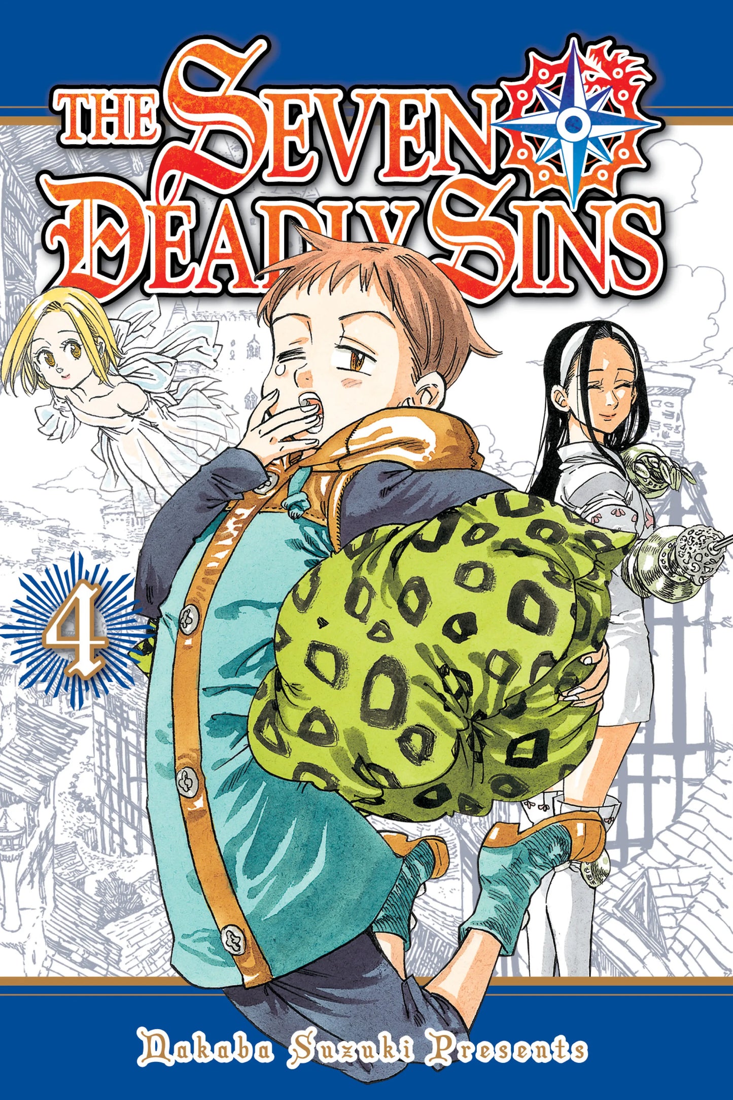 The Seven Deadly Sins Vol. 3 English Manga Paperback book cover