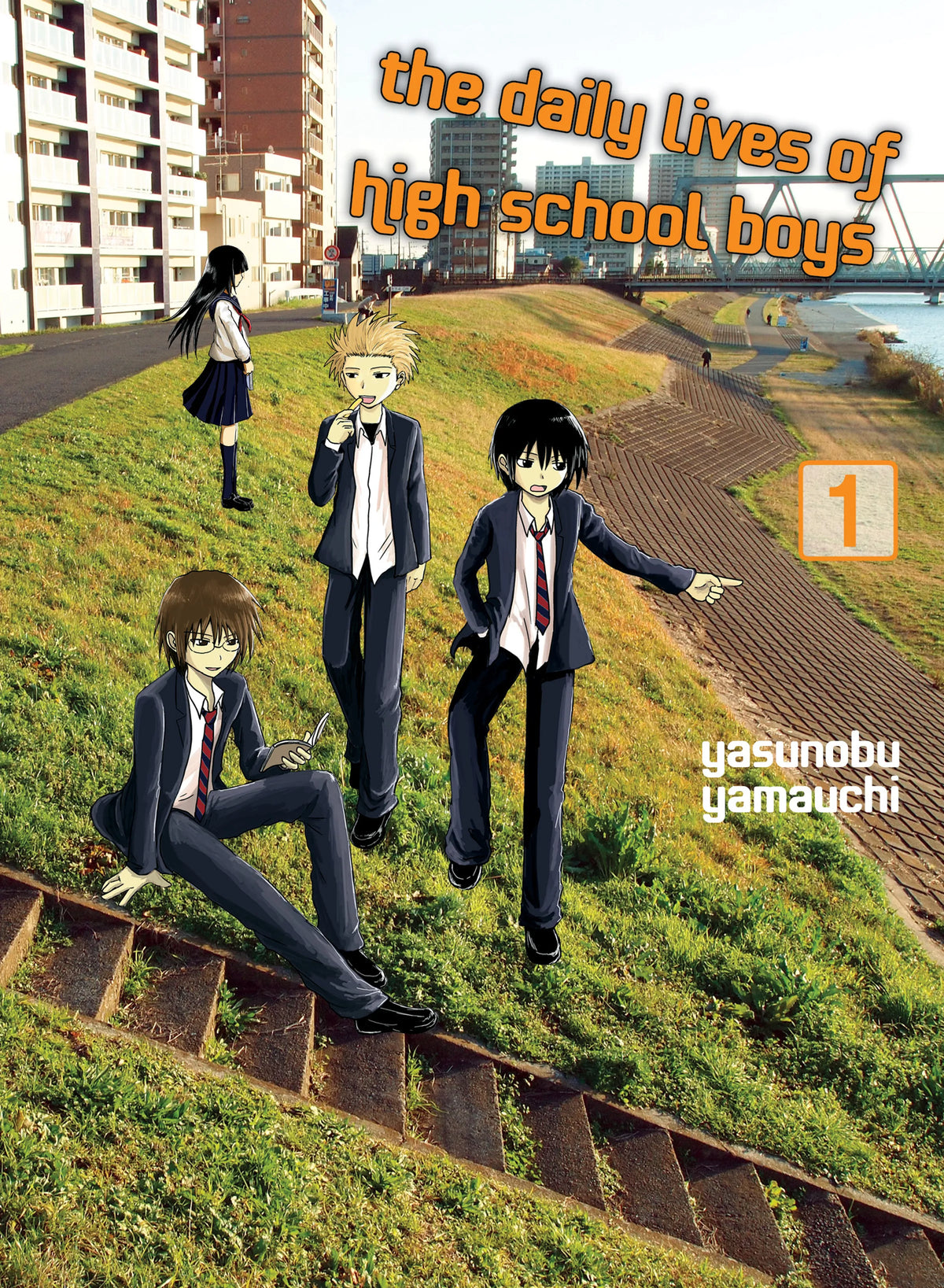 The Daily Lives of High School Boys Vol. 1 English Manga Paperback book cover