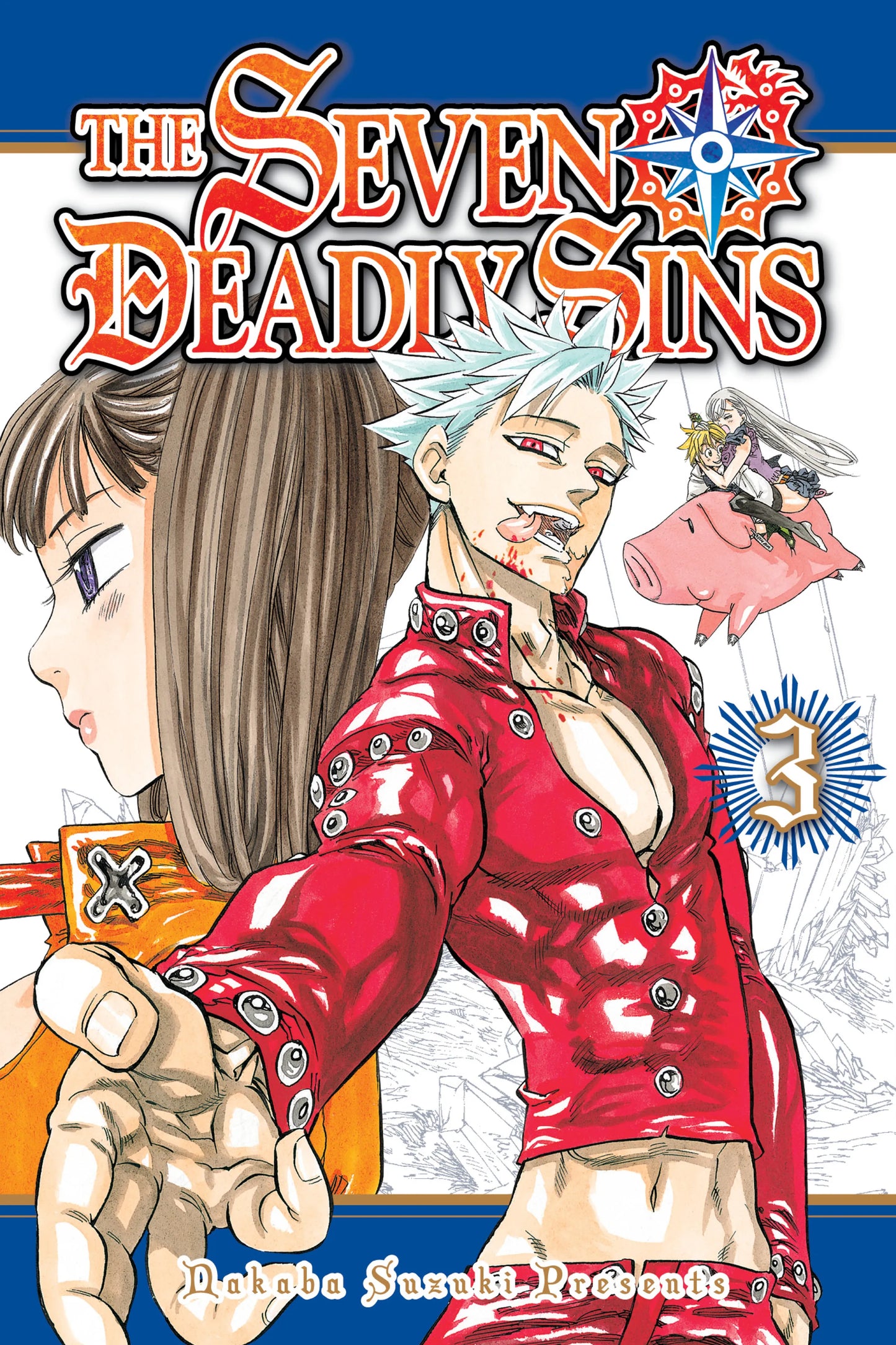 The Seven Deadly Sins Vol. 2 English Manga Paperback book cover