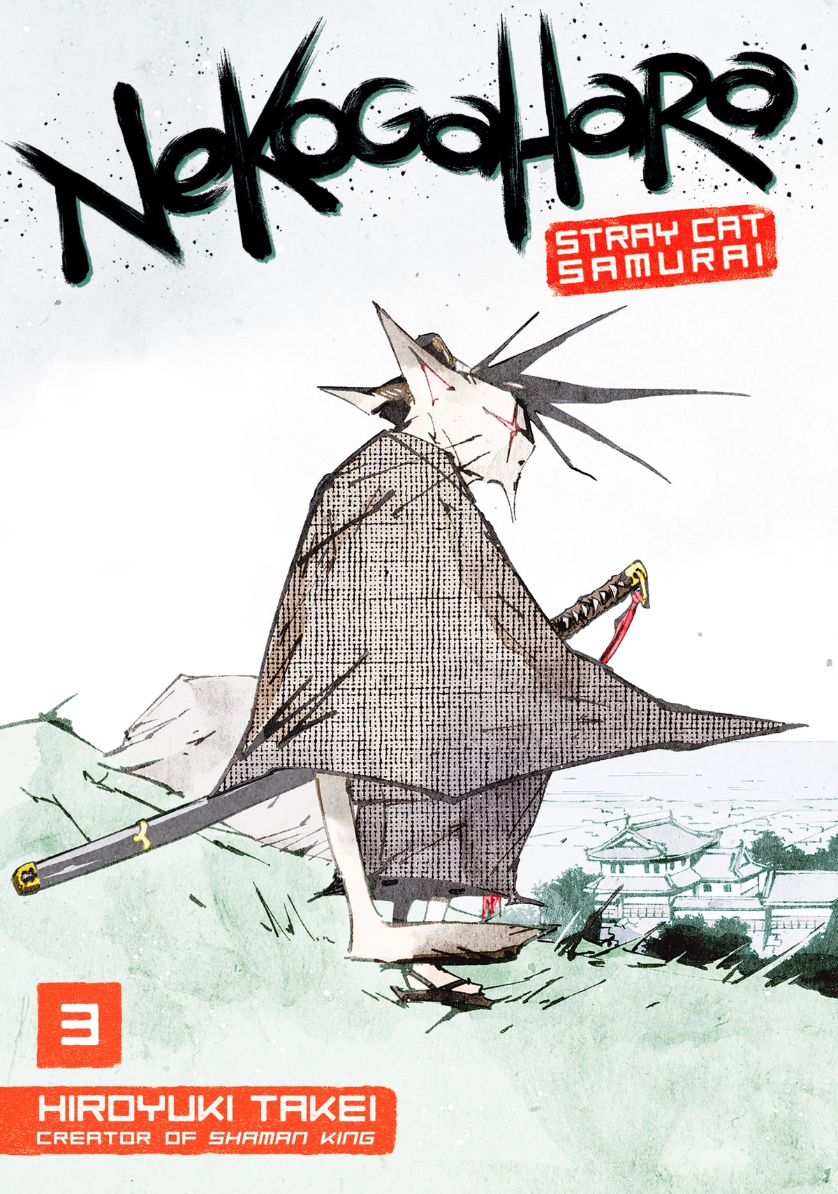 Nekogahara: Stray Cat Samurai Vol. 2 English Manga Paperback book cover