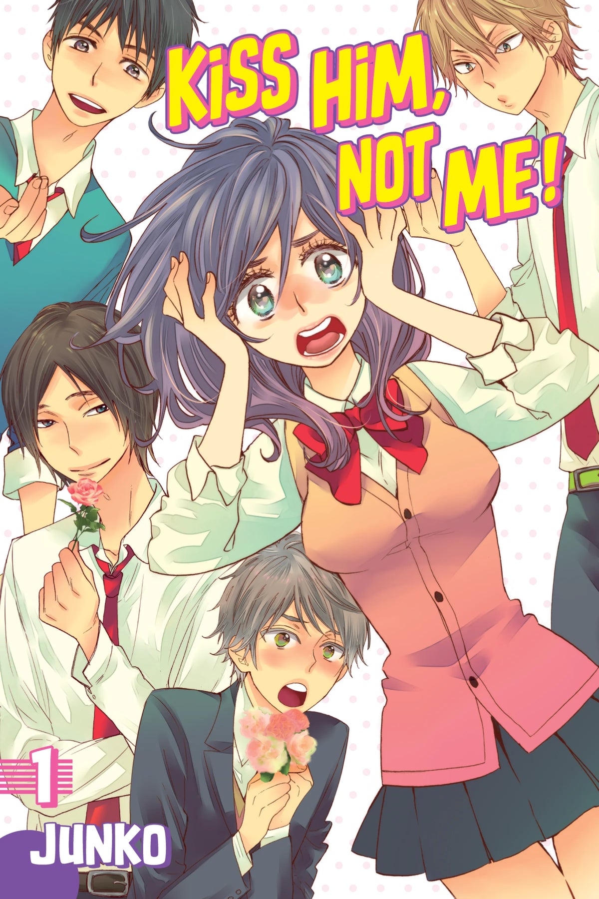 Kiss Him, Not Me Vol. 1 English Manga Paperback book cover