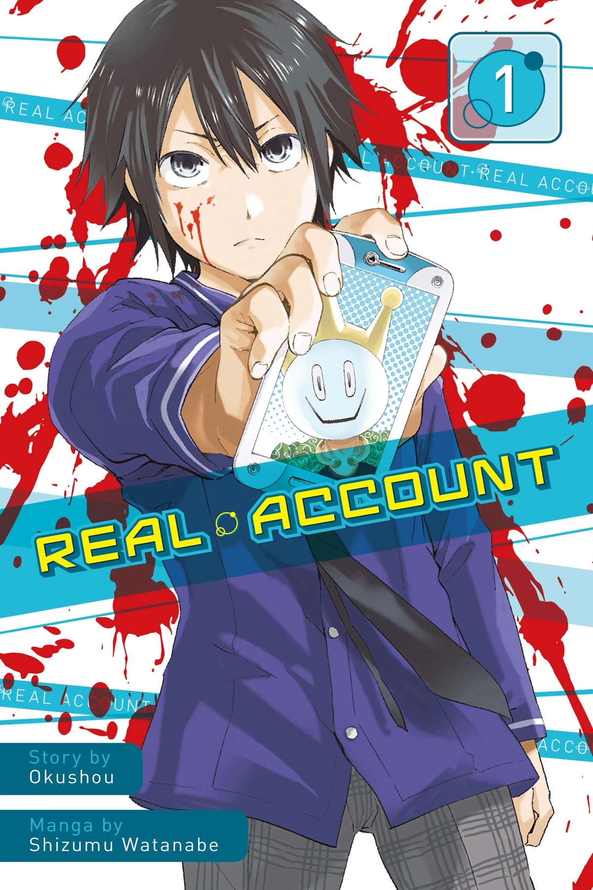 Real Account Vol. 1 English Manga Paperback book cover