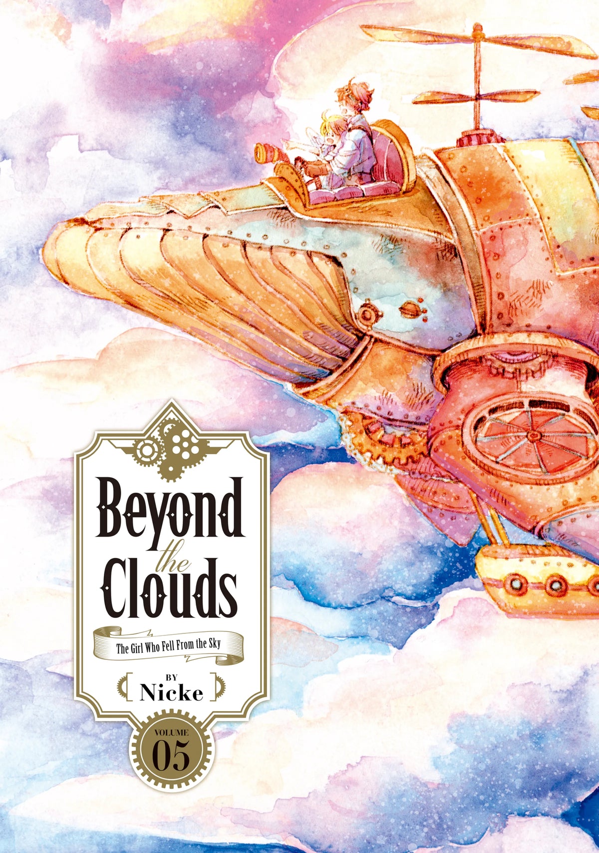 Beyond the Clouds Vol. 4 English Manga Paperback book cover