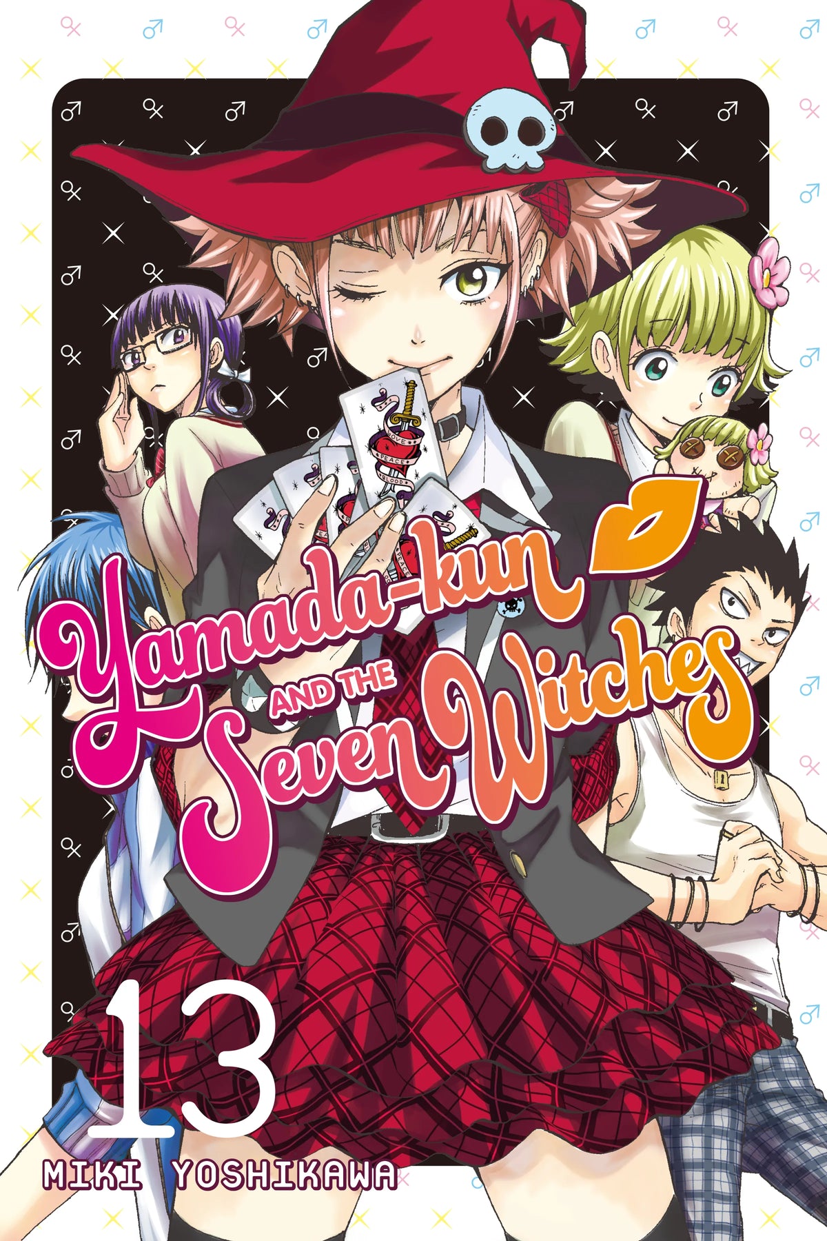 Yamada-kun and the Seven Witches Vol. 12 English Manga Paperback book cover