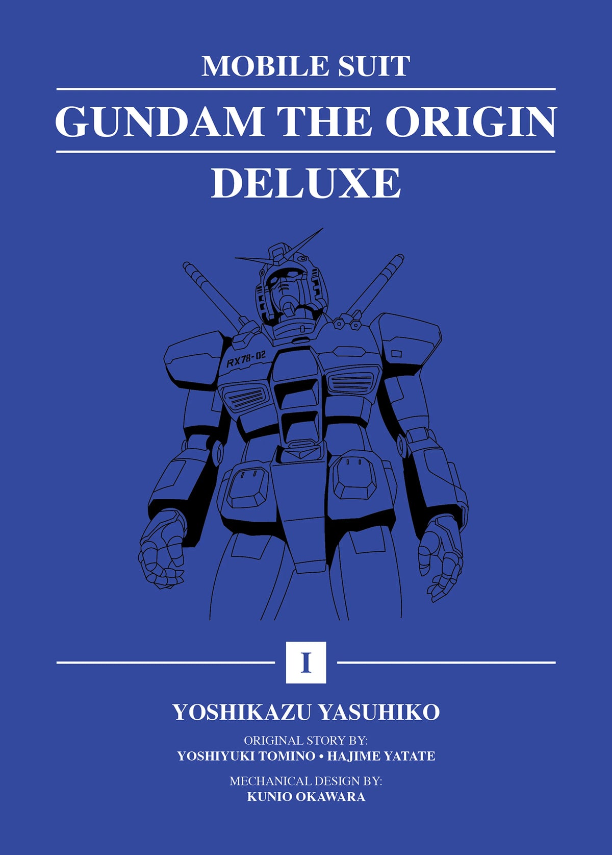 Mobile Suit Gundam: THE ORIGIN Deluxe Vol. 1 English Manga Hardback book cover