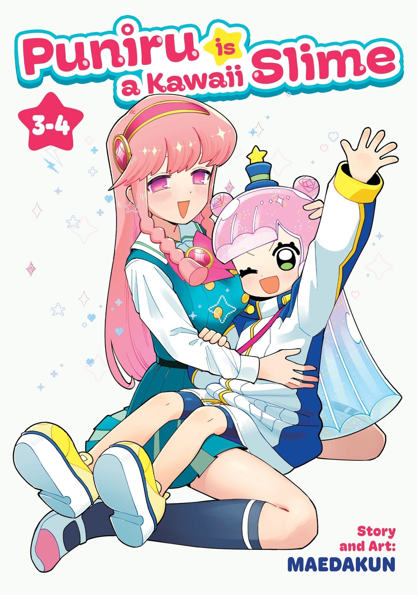 Puniru is a Kawaii Slime Omnibus Vol. 3-4 English Manga cover