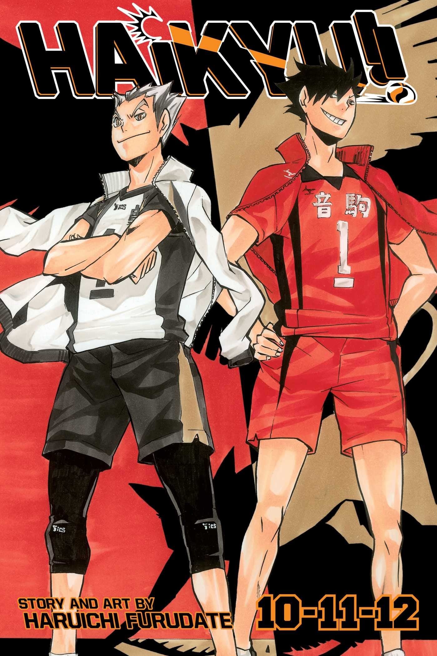 Haikyu!! (3-in-1 Edition), Vol. 4 : Includes vols. 10, 11 & 12 Volume 4-9781974752171