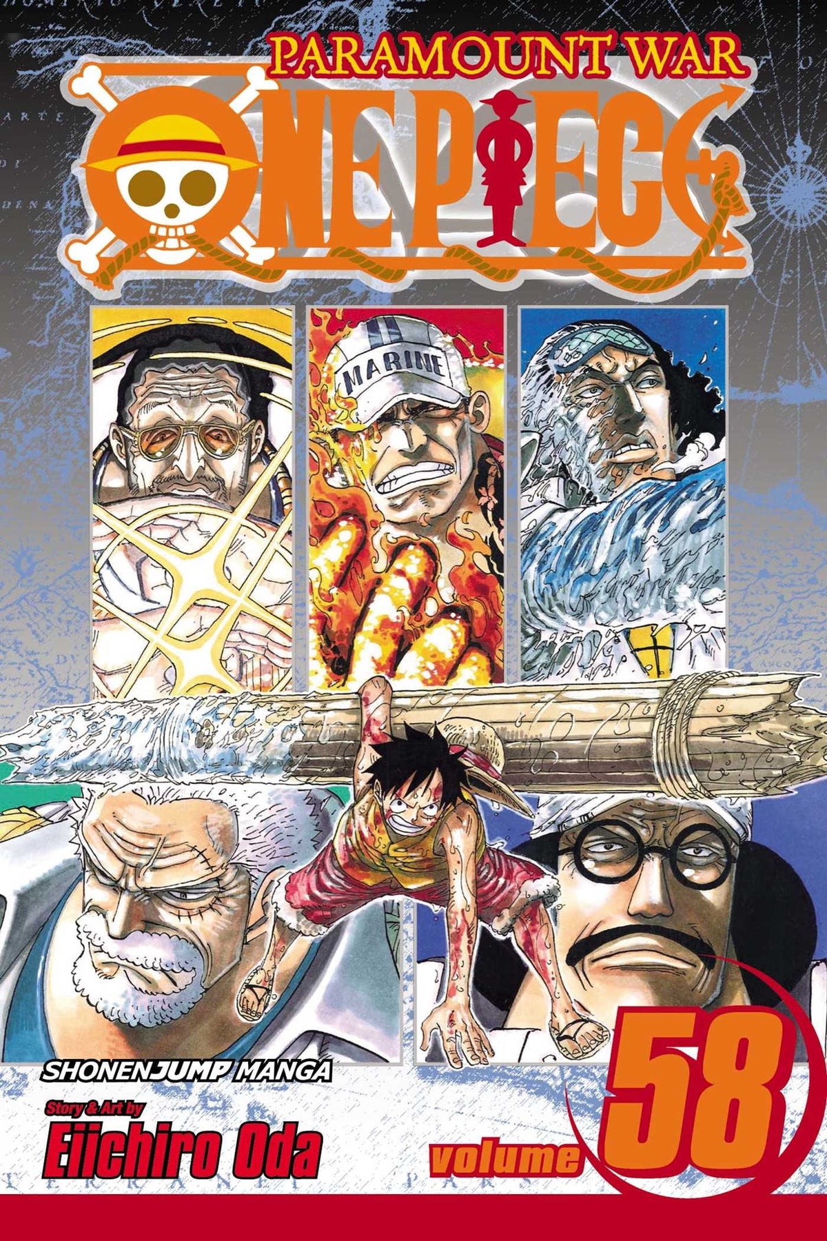 One Piece, Vol. 58 : The Name of This Era Is Whitebeard Volume 58-9781421539263