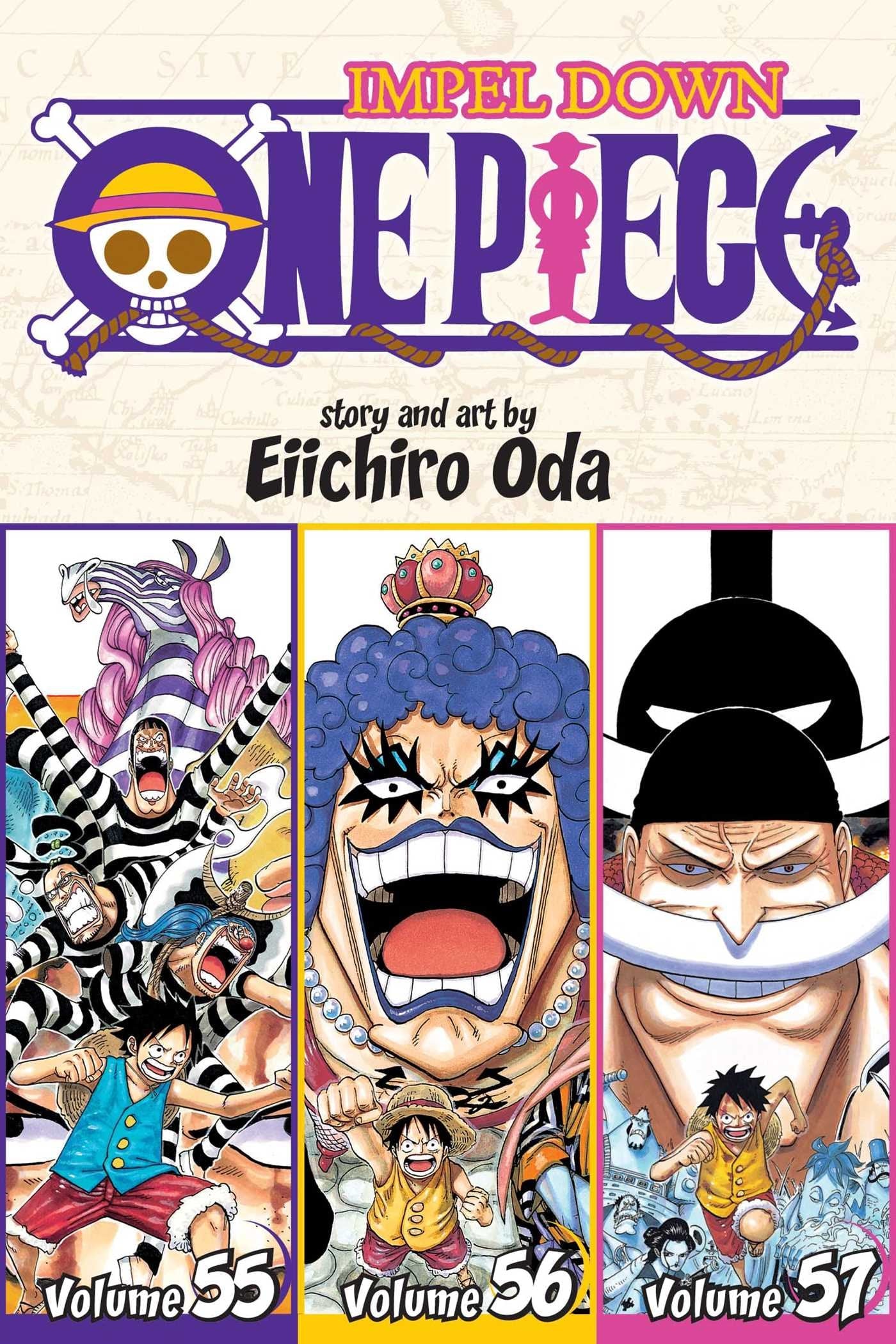One Piece (Omnibus Edition), Vol. 19 : Includes vols. 55, 56 & 57 Volume 19-9781421583396
