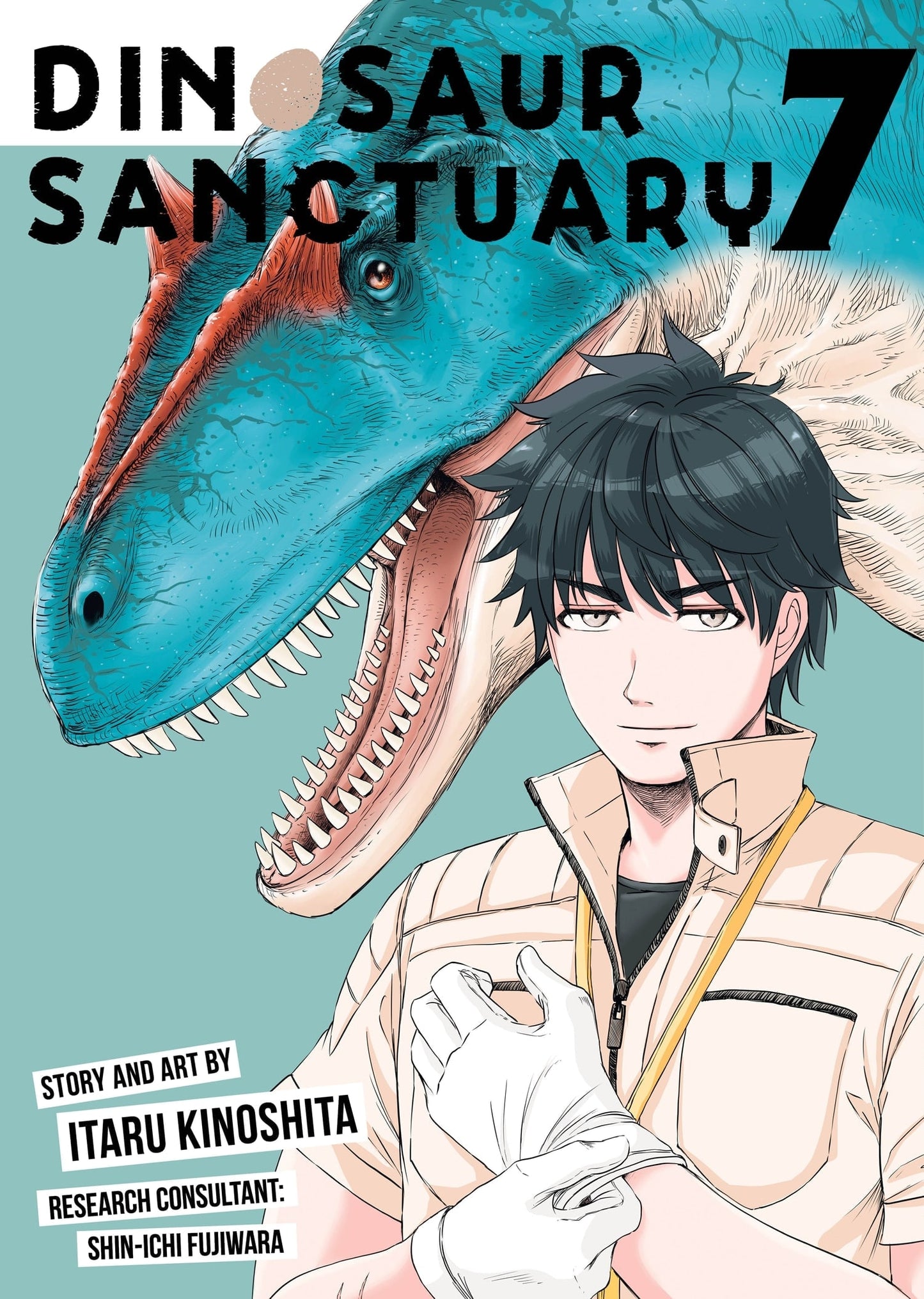 Dinosaur Sanctuary Vol. 7 English Manga cover
