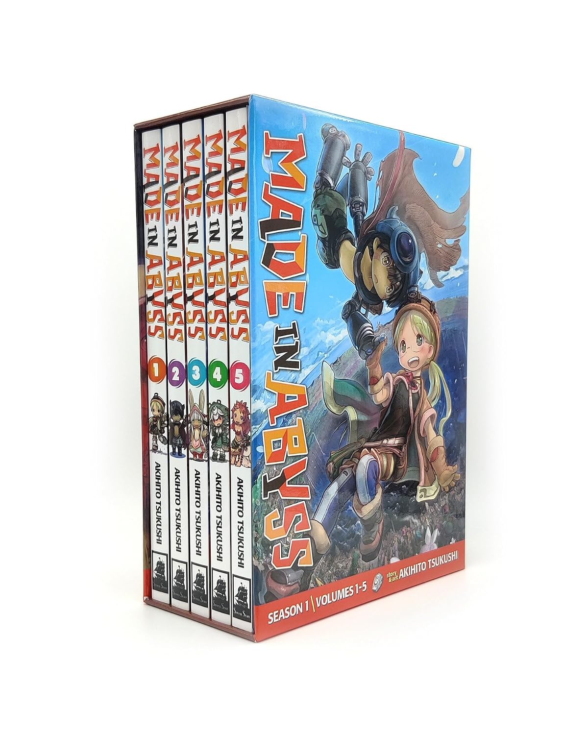 Made in Abyss Season 1 Box Set Vols. 1-5 English Manga (NEW)