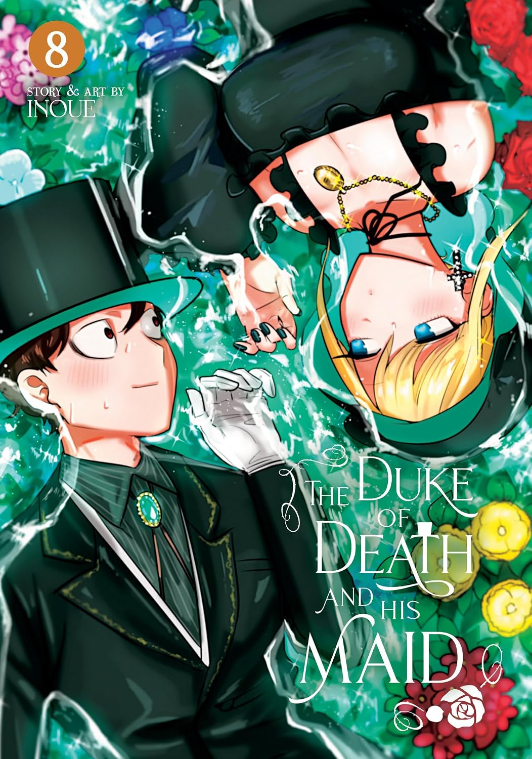 The Duke of Death and His Maid Vol. 8 English Manga Paperback (NEW)