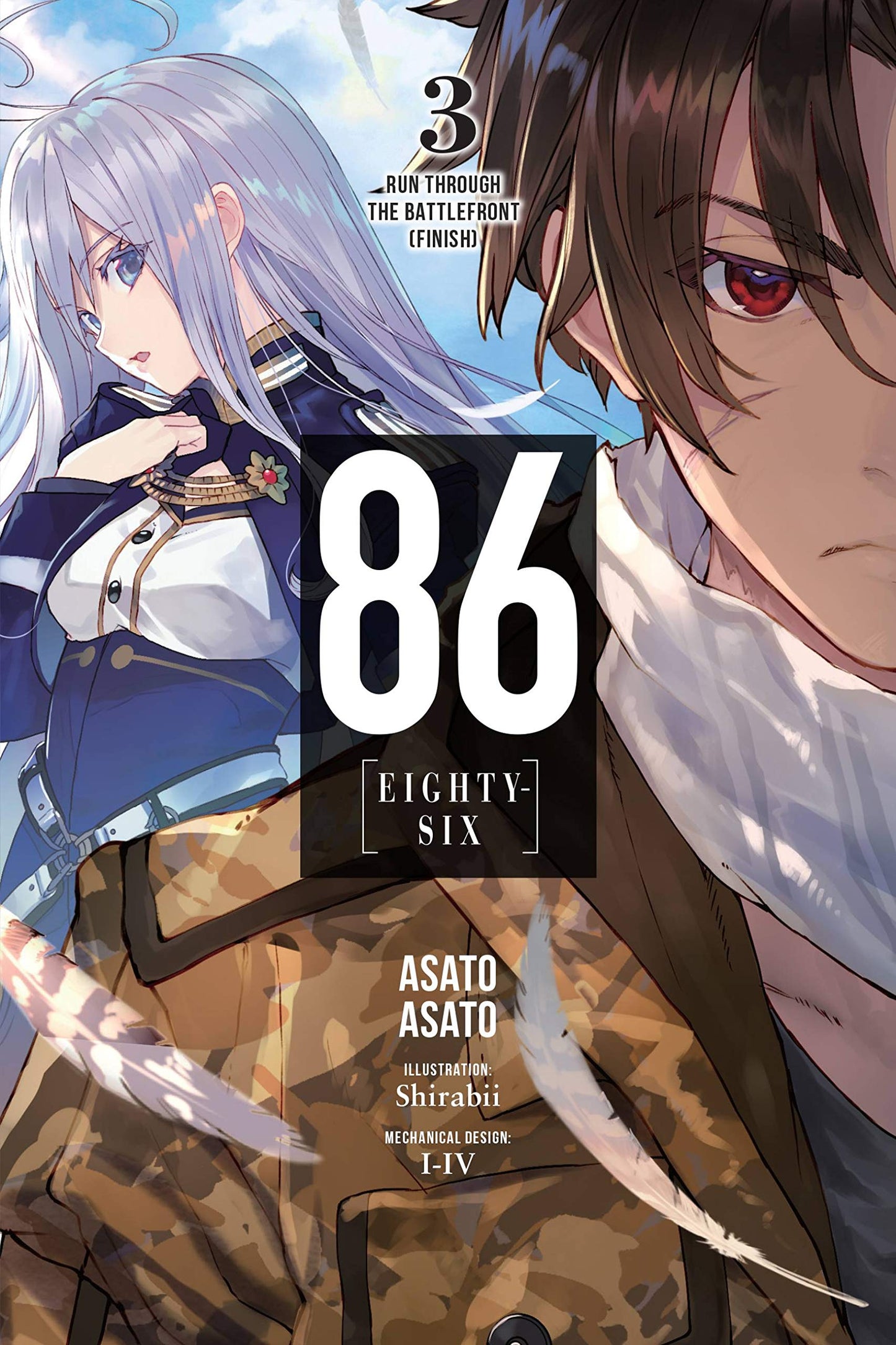 86--EIGHTY-SIX Vol. 3 English Light Novel cover