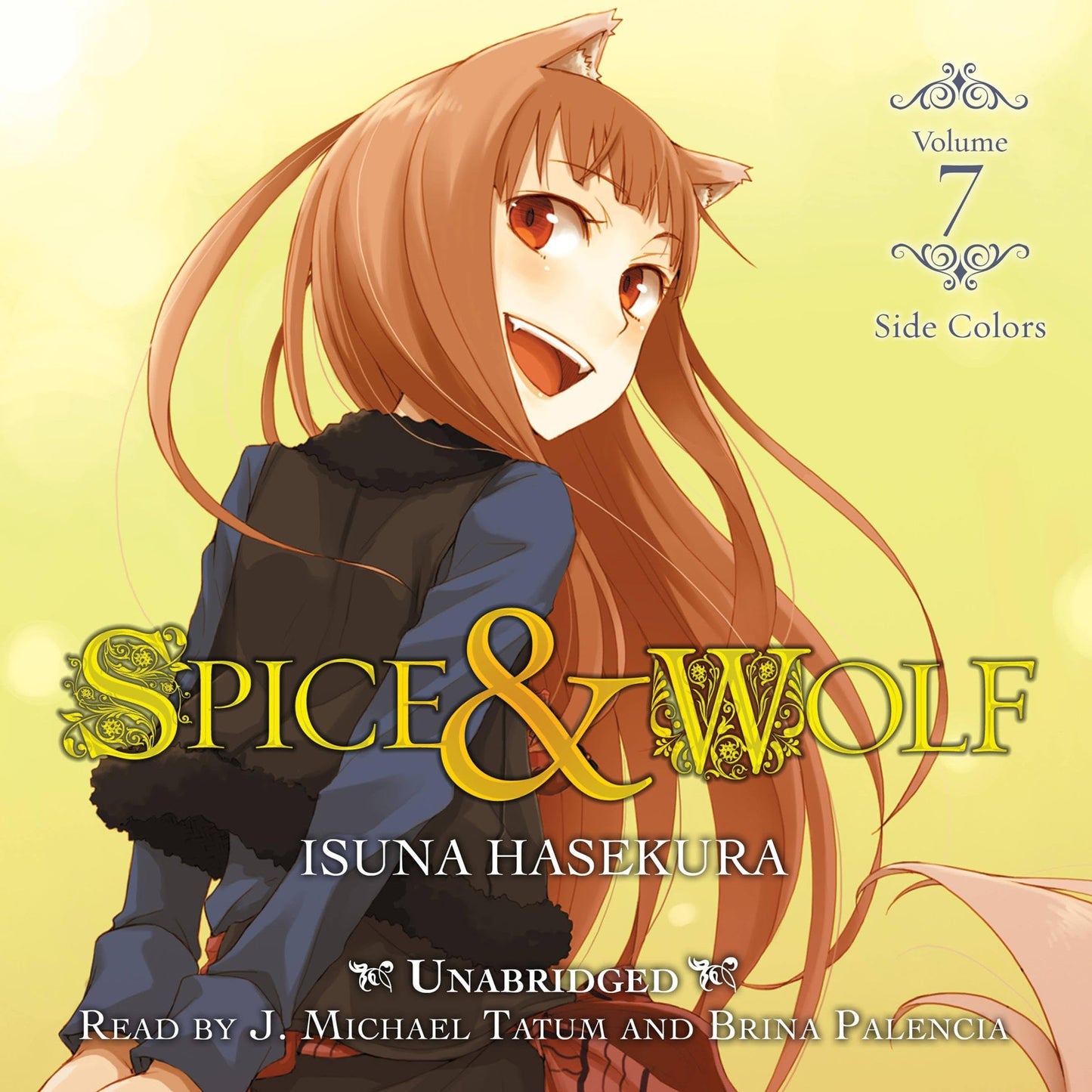 Spice and Wolf Vol. 7 English Light Novel cover