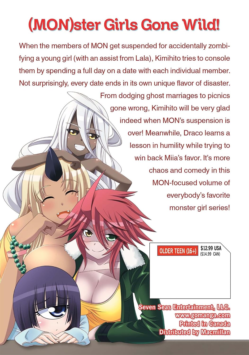 Monster Musume Vol. 10 English Manga Paperback (NEW)