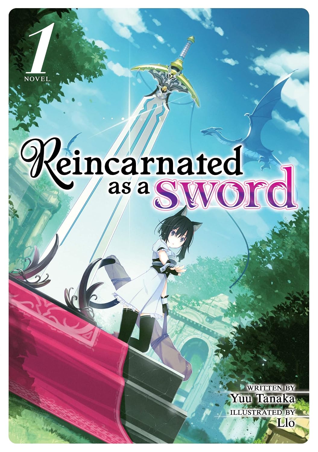 Reincarnated as a Sword Vol. 1 English Light Novel Paperback (NEW)