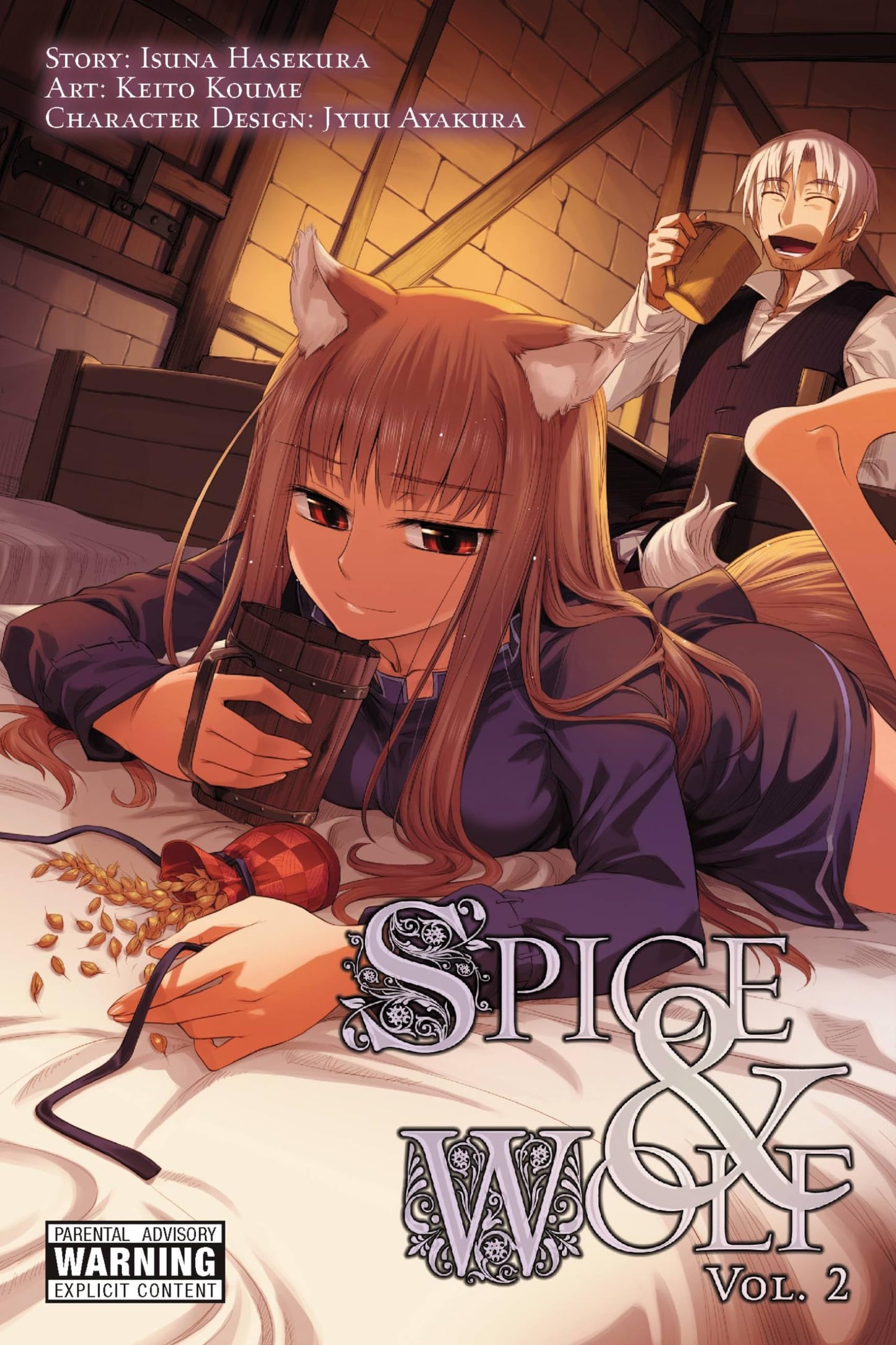 Spice and Wolf Vol. 2 English Light Novel cover