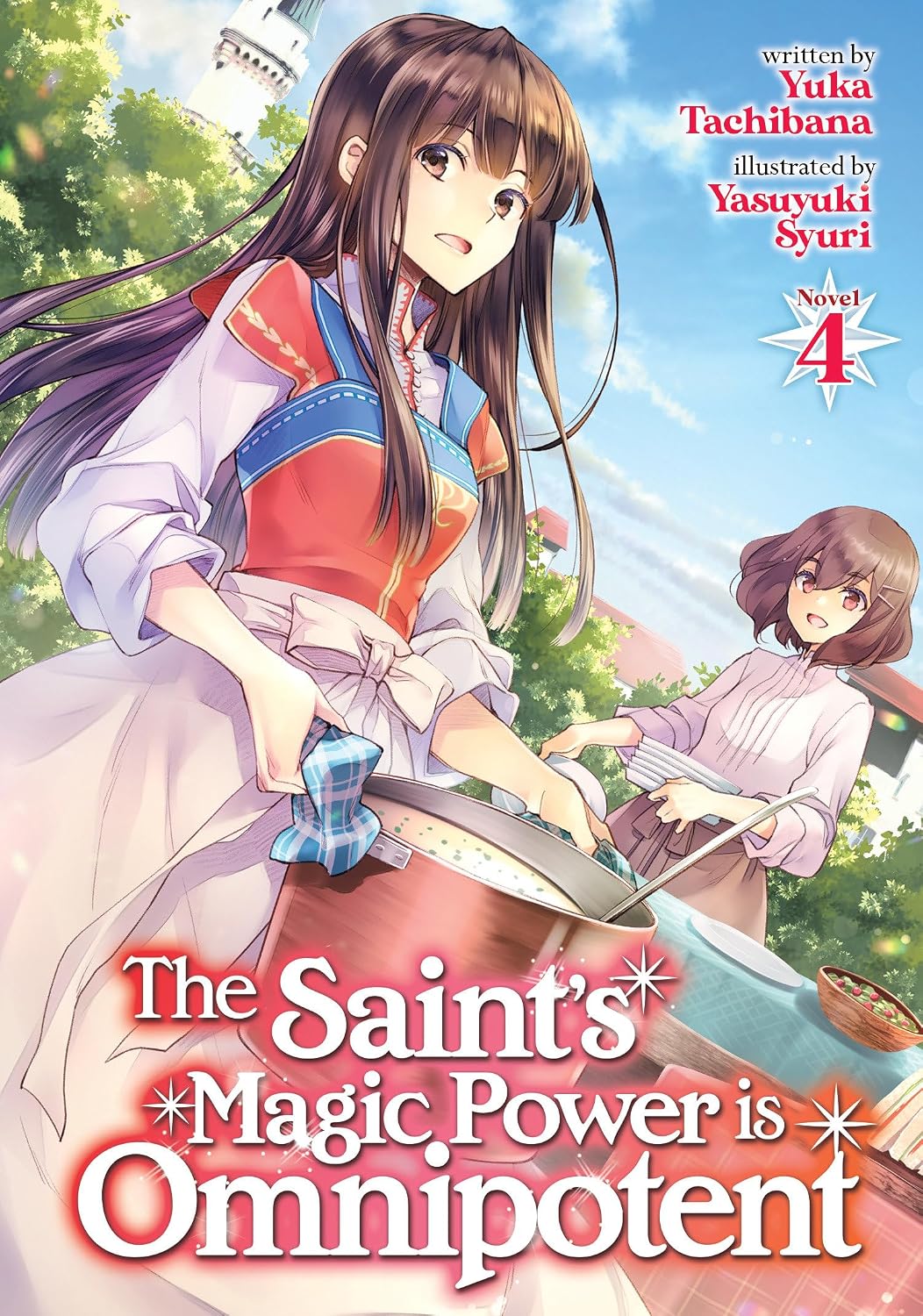 The Saint’s Magic Power is Omnipotent Vol. 4 English Light Novel Paperback (NEW)