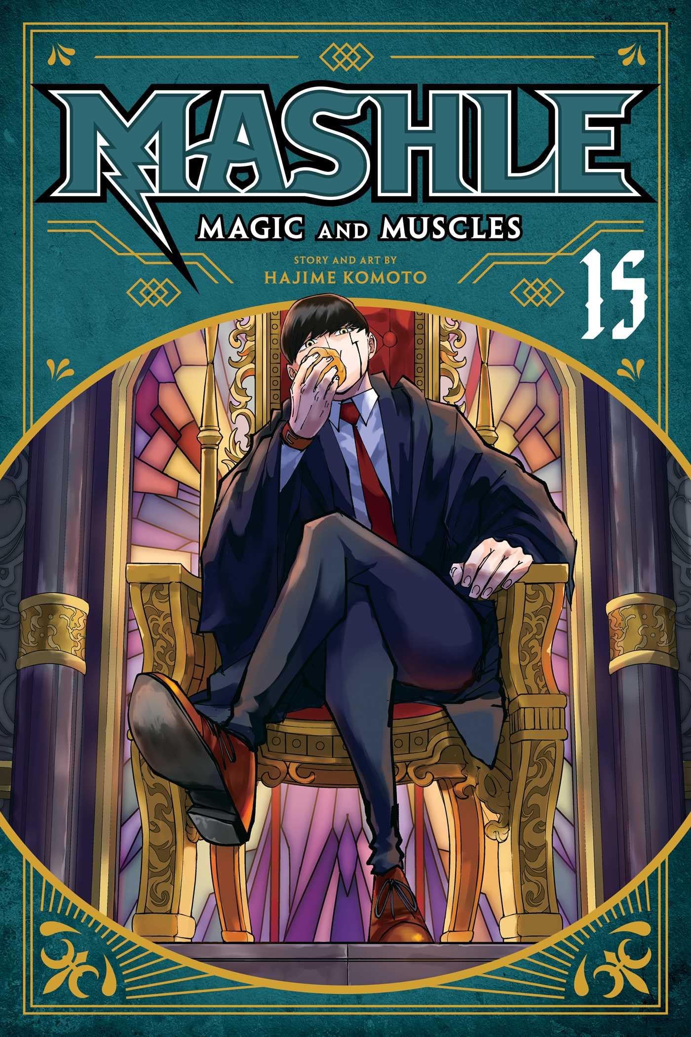 Mashle: Magic and Muscles Vol. 15 English Manga cover