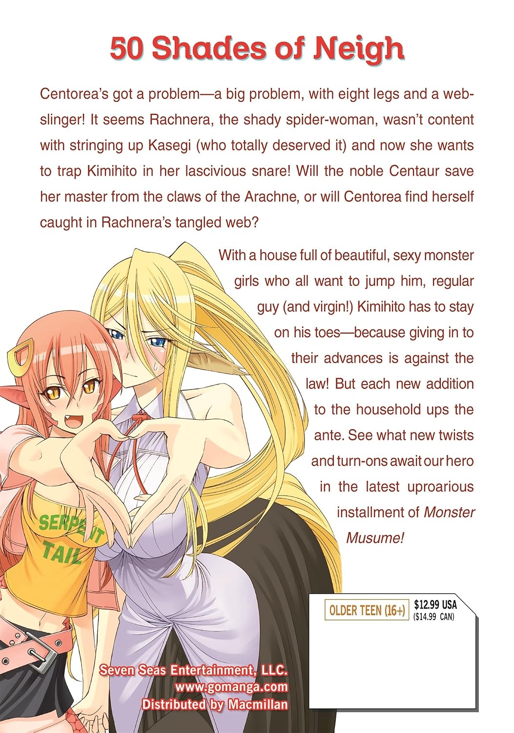 Monster Musume Vol. 4 English Manga Paperback (NEW)