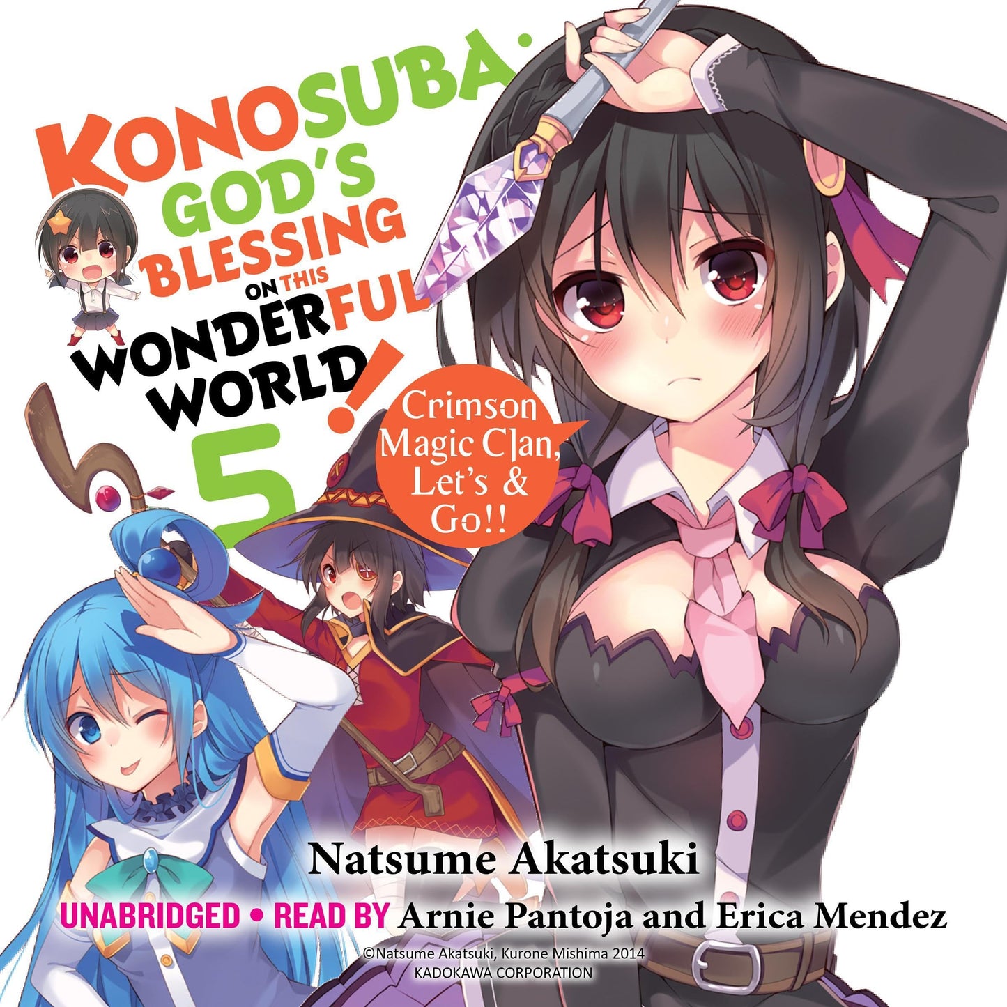 KONOSUBA: God's Blessing on This Wonderful World! Vol. 5 English Light Novel cover