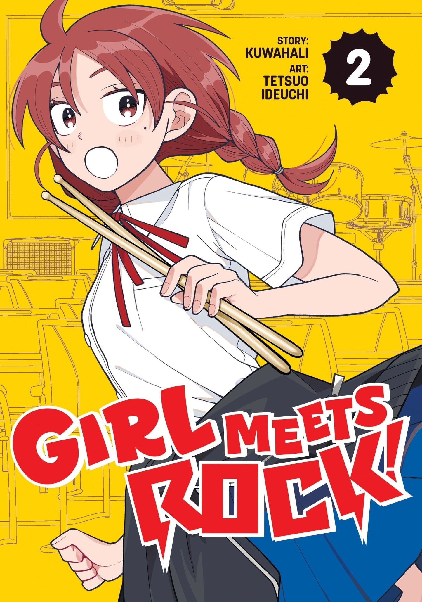 Girl Meets Rock! Vol. 2 English Manga cover