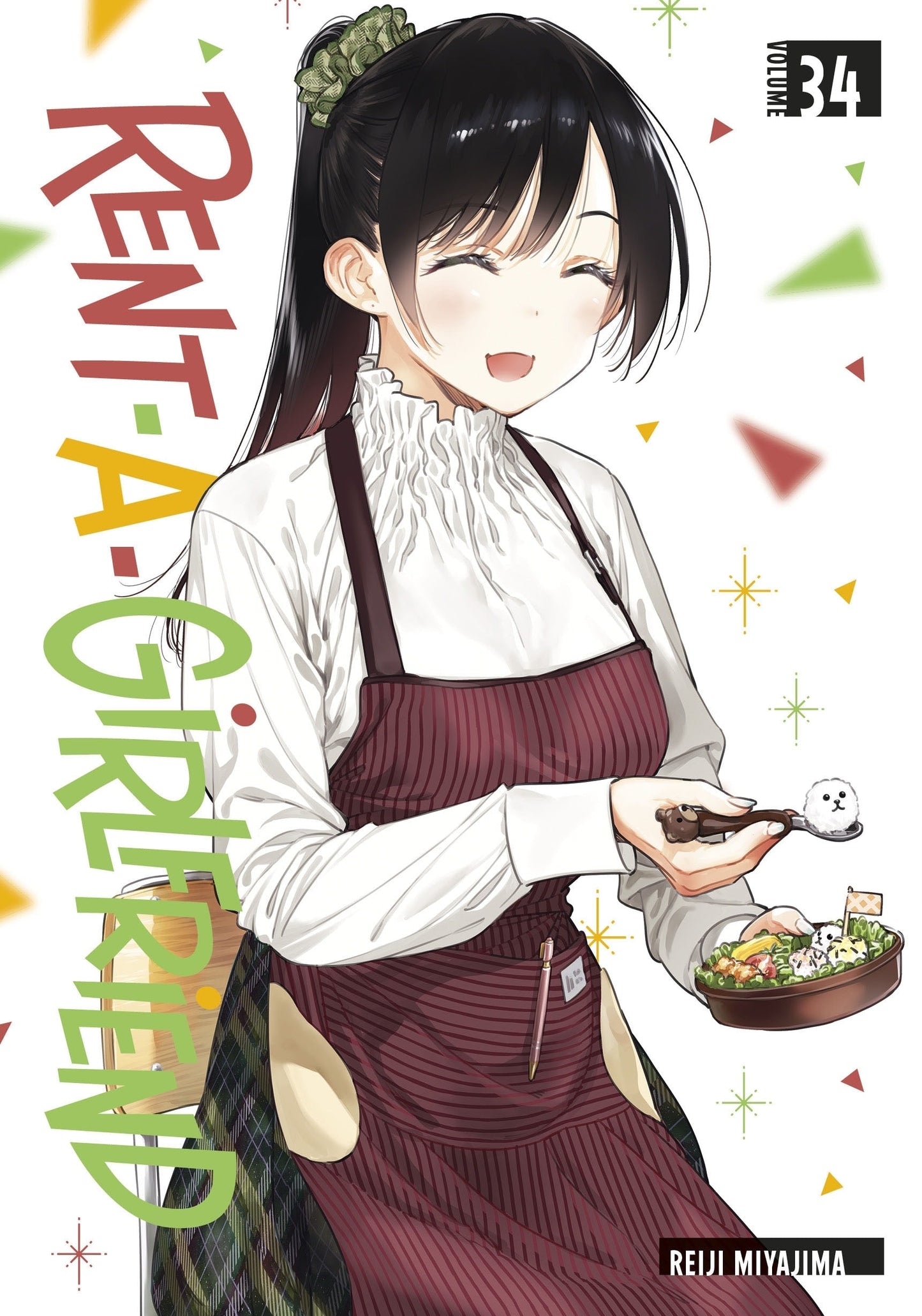 Rent-A-Girlfriend Vol. 34 English Manga cover