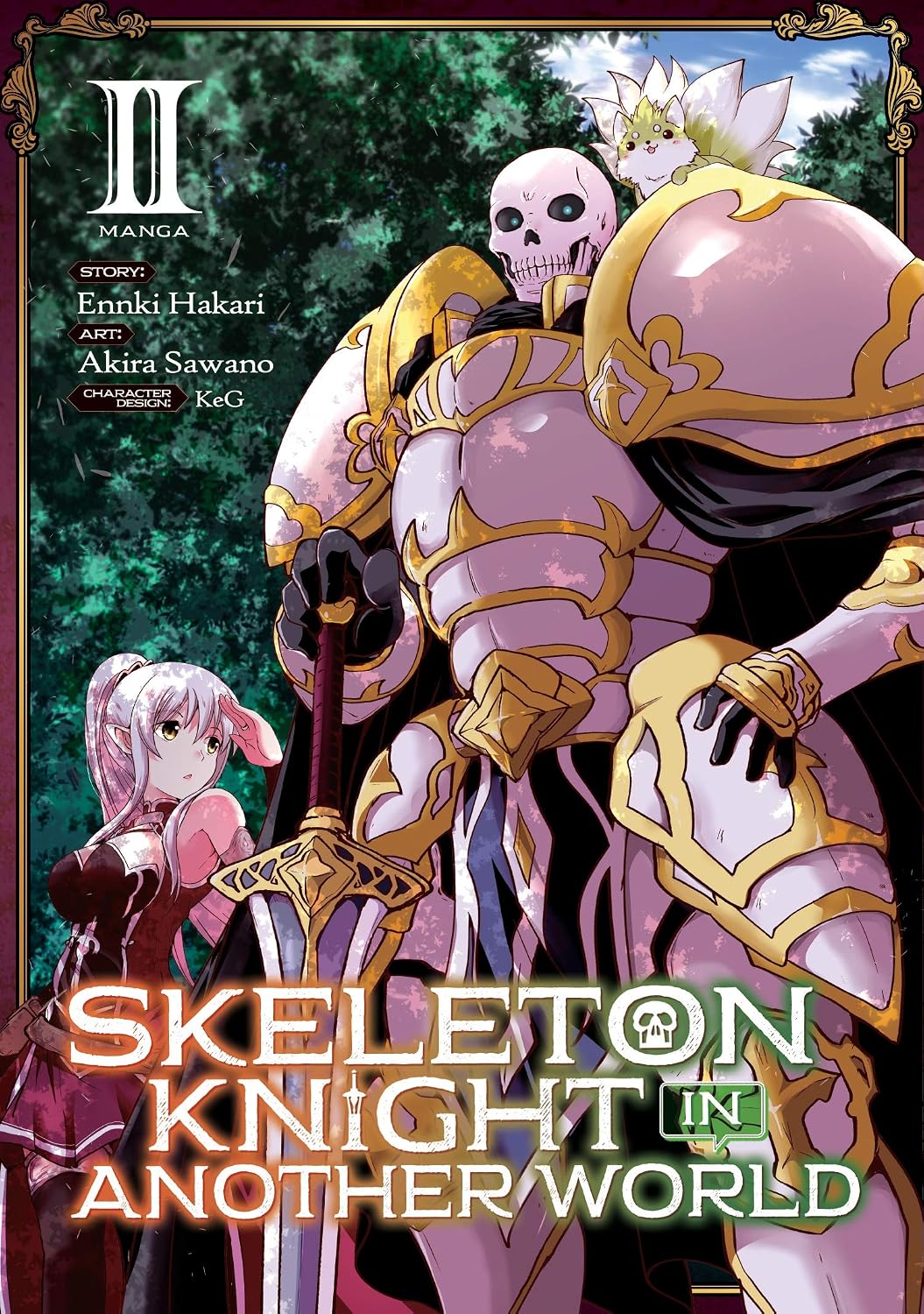 Skeleton Knight in Another World Vol. 2 English Manga Paperback (NEW)