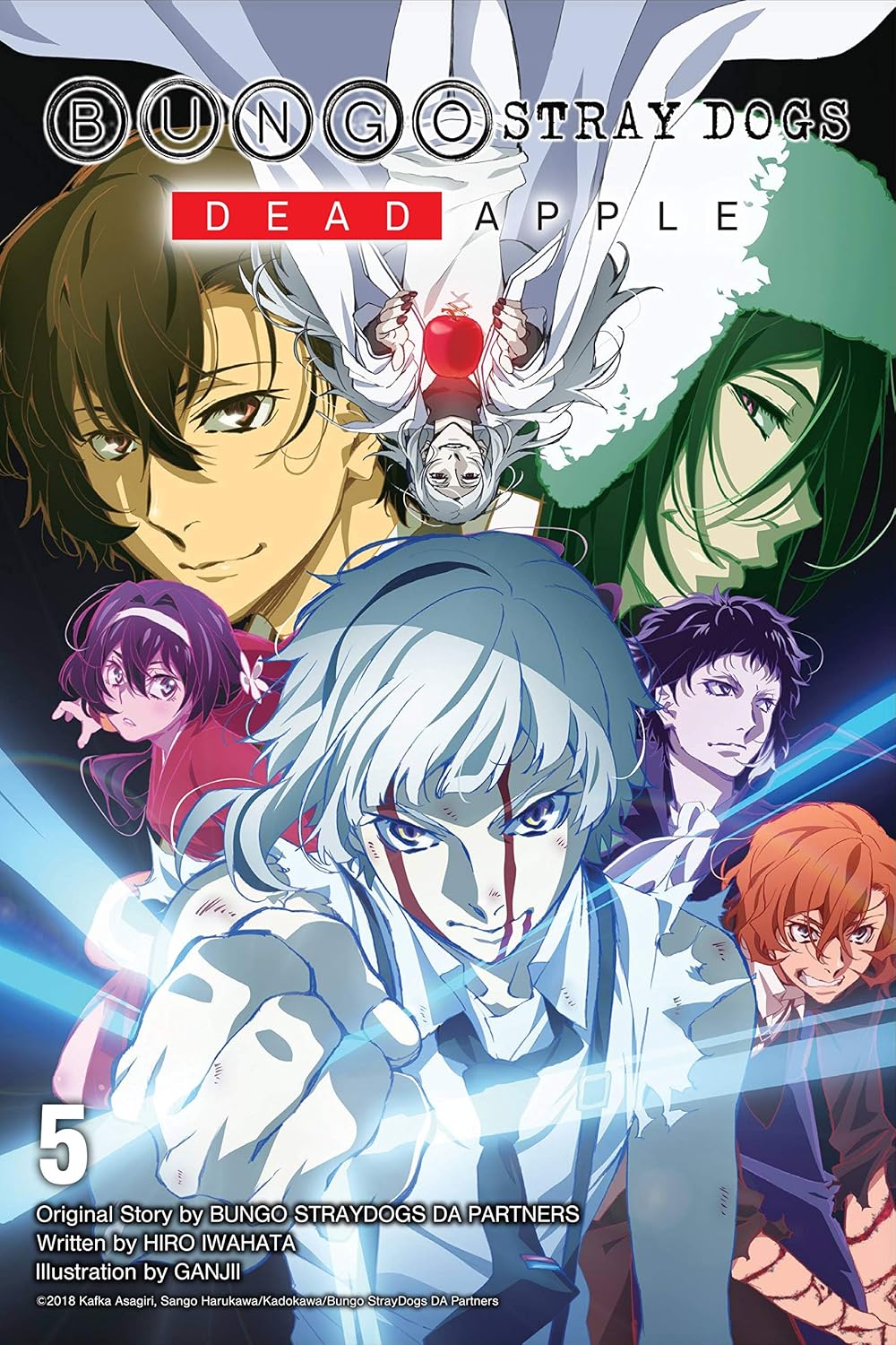 Bungo Stray Dogs Vol. 5: Dead Apple English Light Novel Paperback (NEW)
