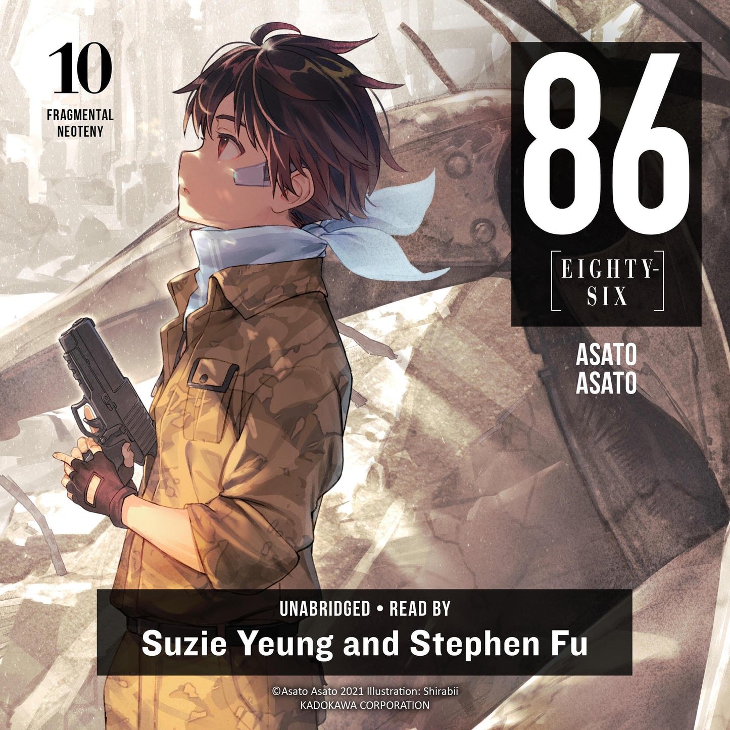 86--EIGHTY-SIX Vol. 10 English Light Novel cover