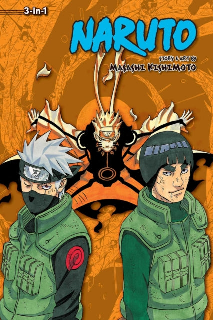 Naruto 3-in-1 Edition Vol. 21 English Manga Omnibus Paperback (NEW)