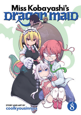 Miss Kobayashi’s Dragon Maid Vol. 8 English Manga cover