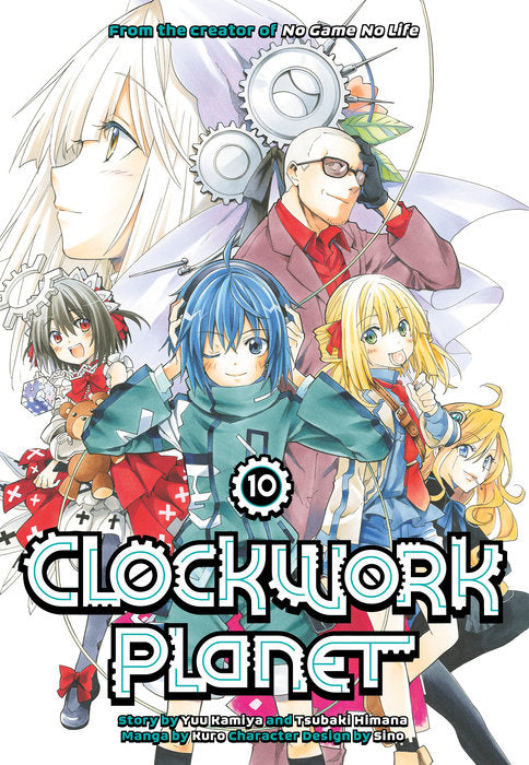 Clockwork Planet Vol. 10 English Manga Paperback book cover