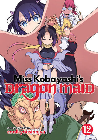 Miss Kobayashi’s Dragon Maid Vol. 12 English Manga cover