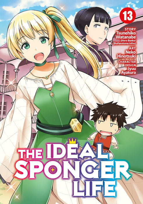 The Ideal Sponger Life Vol. 13 English Manga Paperback book cover