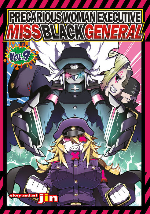 Precarious Woman Executive Miss Black General Vol. 9 English Manga Paperback book cover