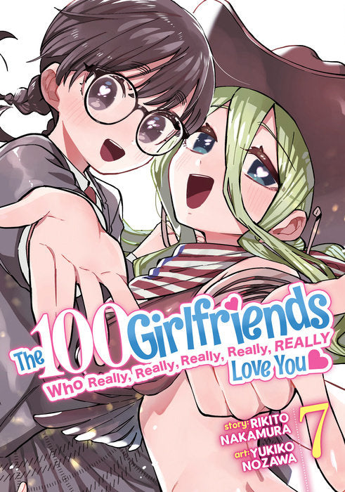 The 100 Girlfriends Who Really, Really, Really, Really, Really Love You Vol. 7 English Manga Paperback book cover