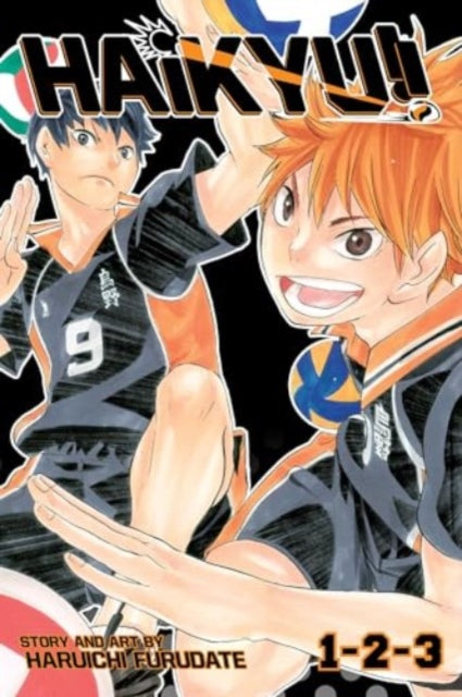 Haikyu!! 3-in-1 Edition Vol. 1 English Manga Omnibus Paperback (NEW)