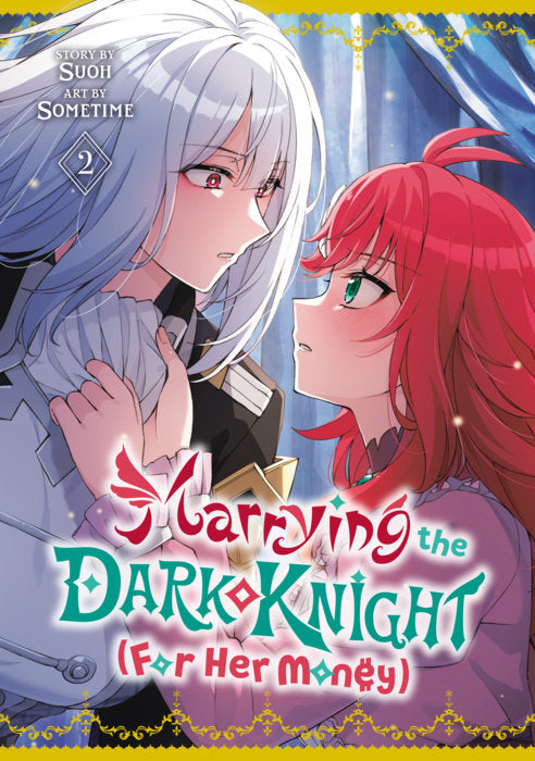 Marrying the Dark Knight (For Her Money) Vol. 2 English Manga Paperback book cover