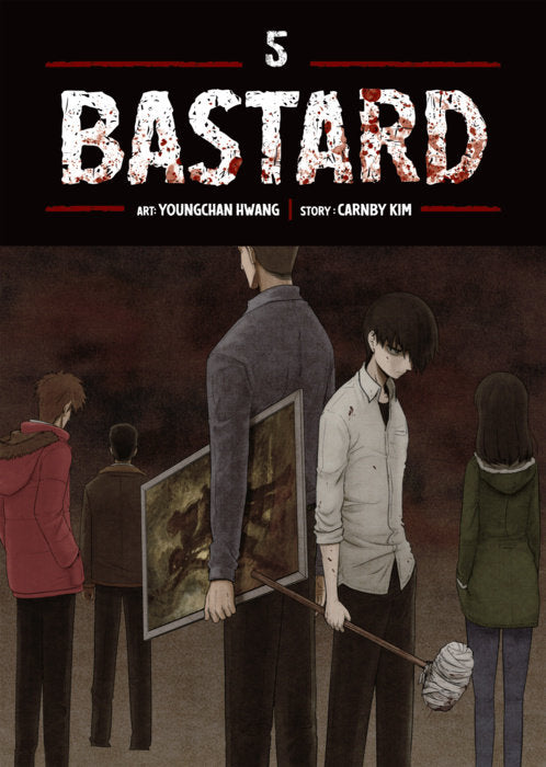 Bastard Vol. 5 English Manhwa Paperback book cover