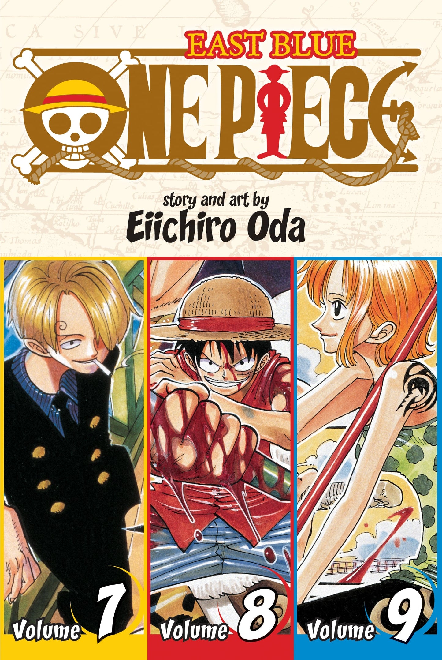 One Piece (Omnibus Edition), Vol. 3 : Includes vols. 7, 8 & 9 Volume 3-9781421536279